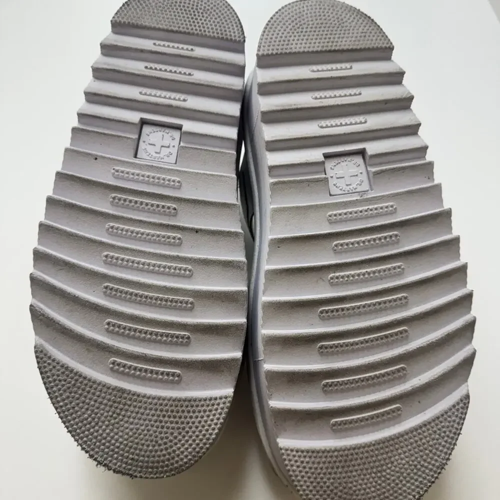 Dr. Martens White Voss Quad Mono Sandals Size 9 - gently used